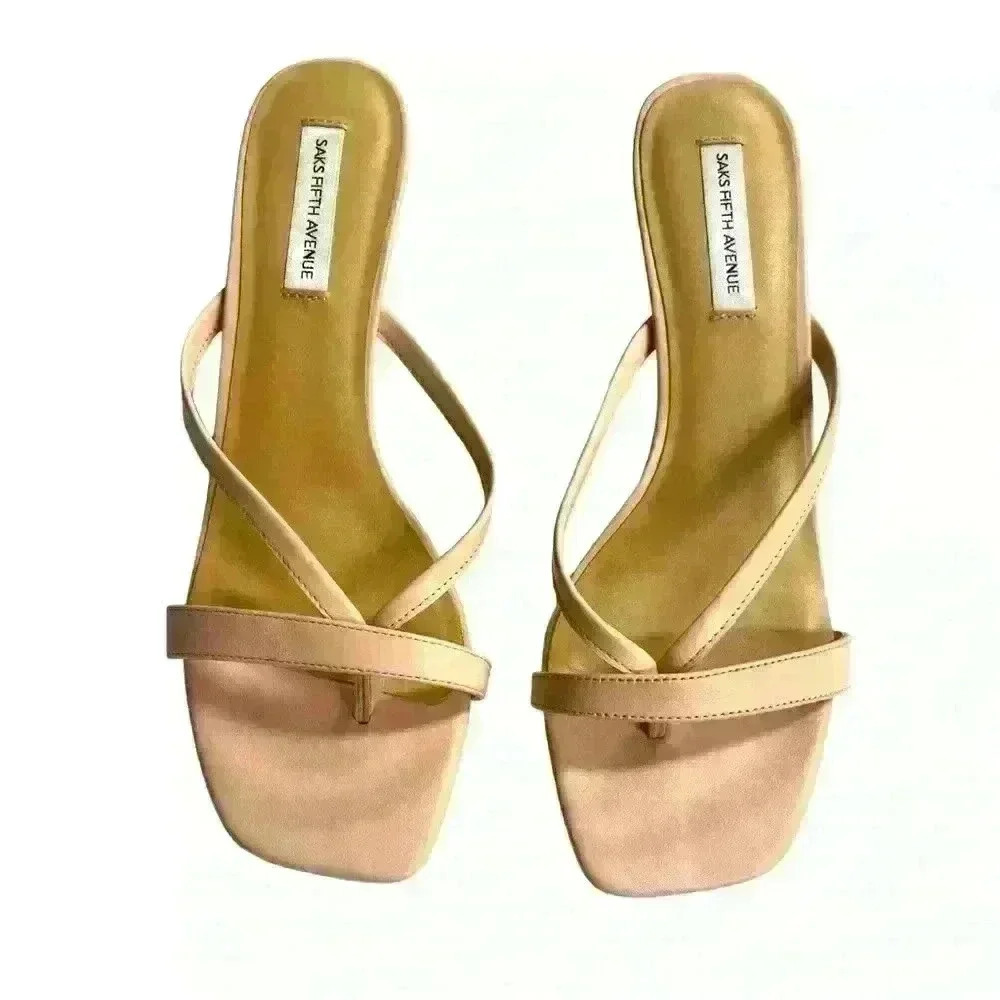 NWT Saks Fifth Avenue Dressy Sandals Size 8​